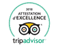 Attestation excellence camping by Trip Advisor